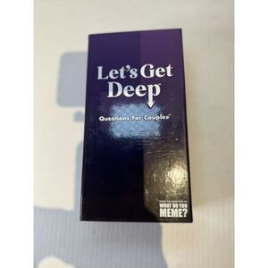 Let's get deep Question for Couples "What do you meme? game